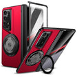 For Honor Magic V2 RSR Porsche Design Gold Medal Rotating Folding Series Ring Holder Phone Case(Red) - Honor Cases by PMC TechLife | Online Shopping South Africa | PMC TechLife | Buy Now Pay Later Mobicred