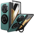 For Honor Magic V3 Gold Medal Rotating Folding Series Ring Holder Phone Case(Royal Blue) - Honor Cases by PMC TechLife | Online Shopping South Africa | PMC TechLife | Buy Now Pay Later Mobicred