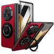 For Honor Magic V3 Gold Medal Rotating Folding Series Ring Holder Phone Case(Red) - free shipping - PMC TechLife - Order now!