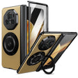 For Honor Magic V3 Gold Medal Rotating Folding Series Ring Holder Phone Case(Gold) - Honor Cases by PMC TechLife | Online Shopping South Africa | PMC TechLife | Buy Now Pay Later Mobicred
