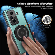 For Honor Magic Vs3 Gold Medal Rotating Folding Series Ring Holder Phone Case(Royal Blue)