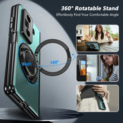 For Honor Magic Vs3 Gold Medal Rotating Folding Series Ring Holder Phone Case(Royal Blue)