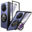 For Huawei Mate X5 Gold Medal Rotating Folding Series Ring Holder Phone Case(Blue) - free shipping - PMC TechLife - Order now!
