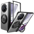 For Huawei Mate X5 Gold Medal Rotating Folding Series Ring Holder Phone Case(Silver) - Huawei Cases by PMC TechLife | Online Shopping South Africa | PMC TechLife | Buy Now Pay Later Mobicred