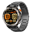 HT30 1.7 inch IP68 Waterproof Steel Band Smart Watch, Support Flashlight / Banknote Detector Light / Compass(Black) - Smart Wristbands by PMC TechLife | Online Shopping South Africa | PMC TechLife | Buy Now Pay Later Mobicred