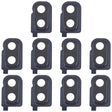 For Samsung Galaxy Z Flip SM-F700F 10pcs Rear Camera Lens Cover(Black) - free shipping - PMc TechLife - Order now!