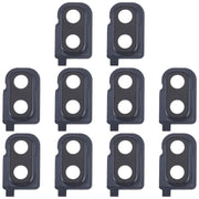 For Samsung Galaxy Z Flip SM-F700F 10pcs Rear Camera Lens Cover(Black)