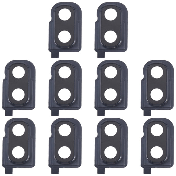 For Samsung Galaxy Z Flip SM-F700F 10pcs Rear Camera Lens Cover(Black)