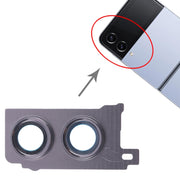 For Samsung Galaxy Z Flip4 SM-F721B 10pcs Rear Camera Lens Cover(Black)