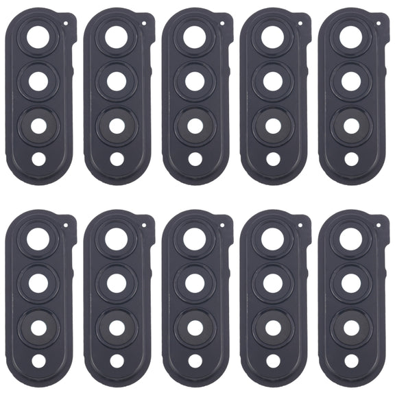 For Samsung Galaxy Z Fold4 SM-F936B 10pcs Rear Camera Lens Cover(Black)