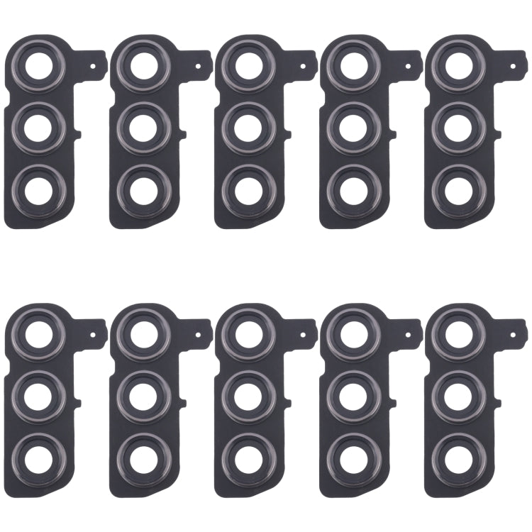 For Samsung Galaxy S24 SM-S921B 10pcs Rear Camera Lens Cover(Black)