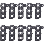 For Samsung Galaxy S24 SM-S921B 10pcs Rear Camera Lens Cover(Black)