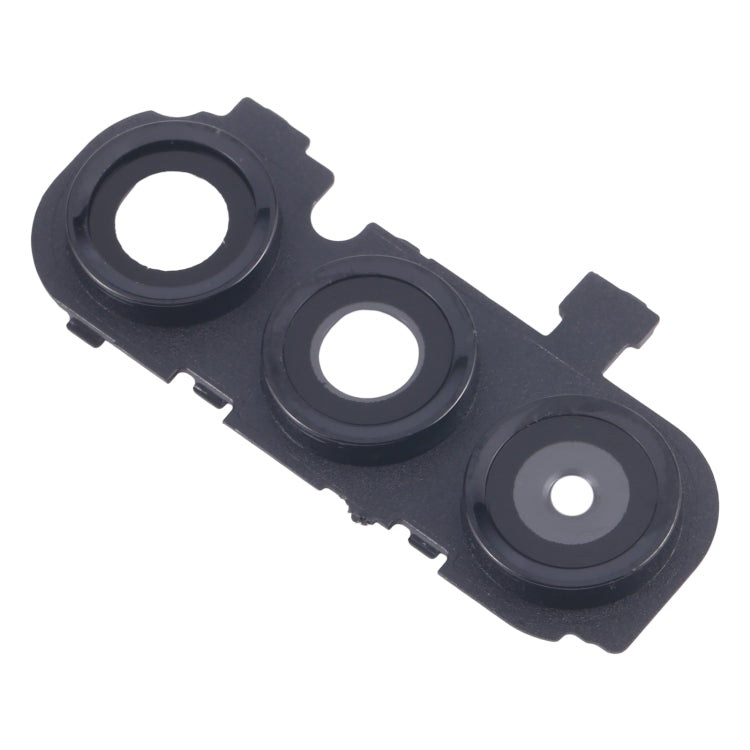 For Samsung Galaxy A16 5G SM-A166B 10pcs Rear Camera Lens Cover(Black)