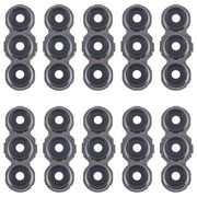 For Samsung Galaxy F55 SM-E556B 10pcs Rear Camera Lens Cover(Black)