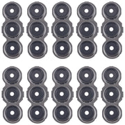 For Samsung Galaxy C55 SM-C556B 10pcs Rear Camera Lens Cover(Black)