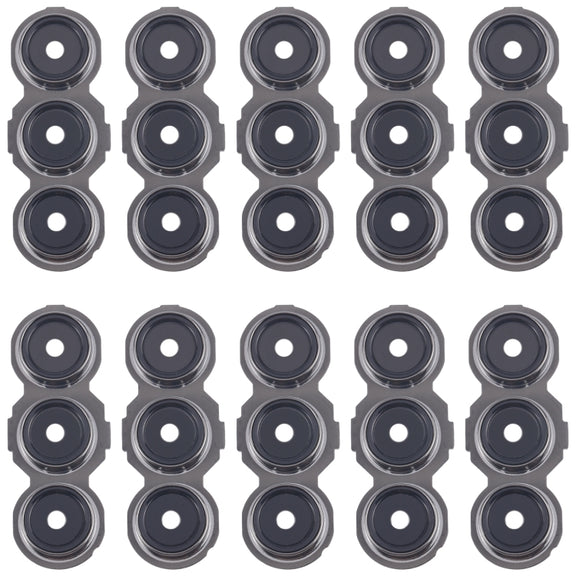 For Samsung Galaxy C55 SM-C556B 10pcs Rear Camera Lens Cover(Black)