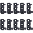 For Samsung Galaxy F15 SM-E156B 10pcs Rear Camera Lens Cover(Black) - Camera Series by PMc TechLife | Online Shopping South Africa | PMc TechLife | Buy Now Pay Later Mobicred