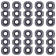 For Samsung Galaxy A34 SM-A346B 10pcs Rear Camera Lens Cover(Black) - free shipping - PMc TechLife - Order now!