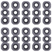 For Samsung Galaxy A34 SM-A346B 10pcs Rear Camera Lens Cover(Black)