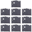 For Samsung Galaxy A04e SM-A042F 10pcs Rear Camera Lens Cover(Black) - free shipping - PMc TechLife - Order now!