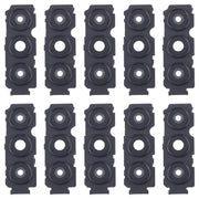For Samsung Galaxy A04s SM-A047F 10pcs Rear Camera Lens Cover(Black)