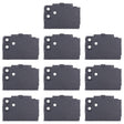 For Samsung Galaxy F04 SM-E045F 10pcs Rear Camera Lens Cover(Black) - free shipping - PMc TechLife - Order now!