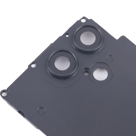 For Samsung Galaxy F04 SM-E045F 10pcs Rear Camera Lens Cover(Black)