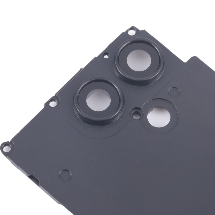 For Samsung Galaxy F04 SM-E045F 10pcs Rear Camera Lens Cover(Black)