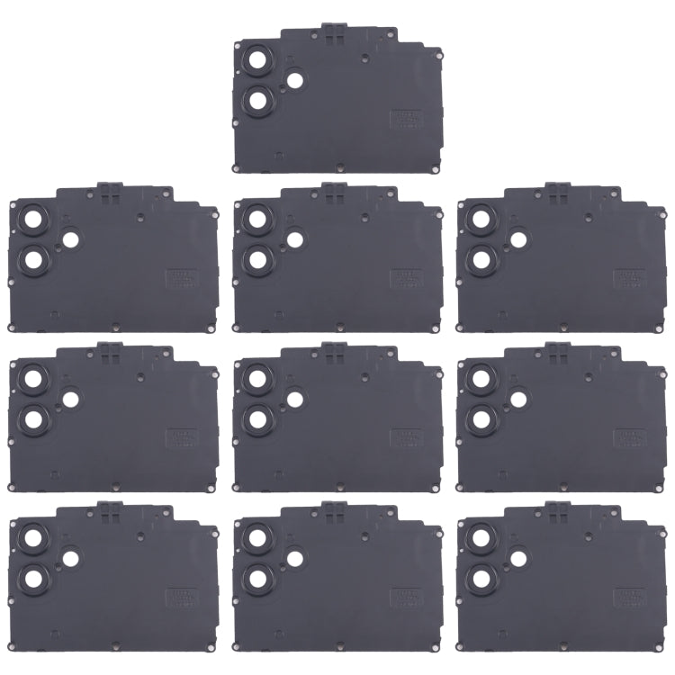 For Samsung Galaxy M04 SM-M045F 10pcs Rear Camera Lens Cover(Black)