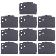 For Samsung Galaxy M04 SM-M045F 10pcs Rear Camera Lens Cover(Black)