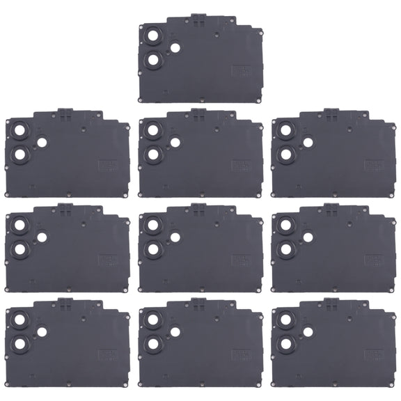 For Samsung Galaxy M04 SM-M045F 10pcs Rear Camera Lens Cover(Black)
