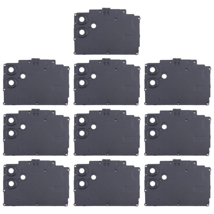 For Samsung Galaxy A04 SM-A045F 10pcs Rear Camera Lens Cover(Black)