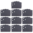 For Samsung Galaxy A04 SM-A045F 10pcs Rear Camera Lens Cover(Black) - free shipping - PMc TechLife - Order now!