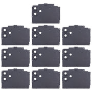 For Samsung Galaxy A04 SM-A045F 10pcs Rear Camera Lens Cover(Black)