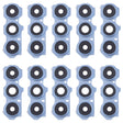 For Samsung Galaxy M54 SM-M546B 10pcs Rear Camera Lens Cover(Blue) - free shipping - PMc TechLife - Order now!