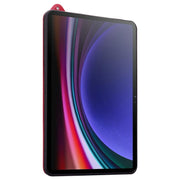 For Samsung Galaxy Tab S10+ / S9+ / S8+ TPU Leather Back Tablet Case with Wristband(Red)