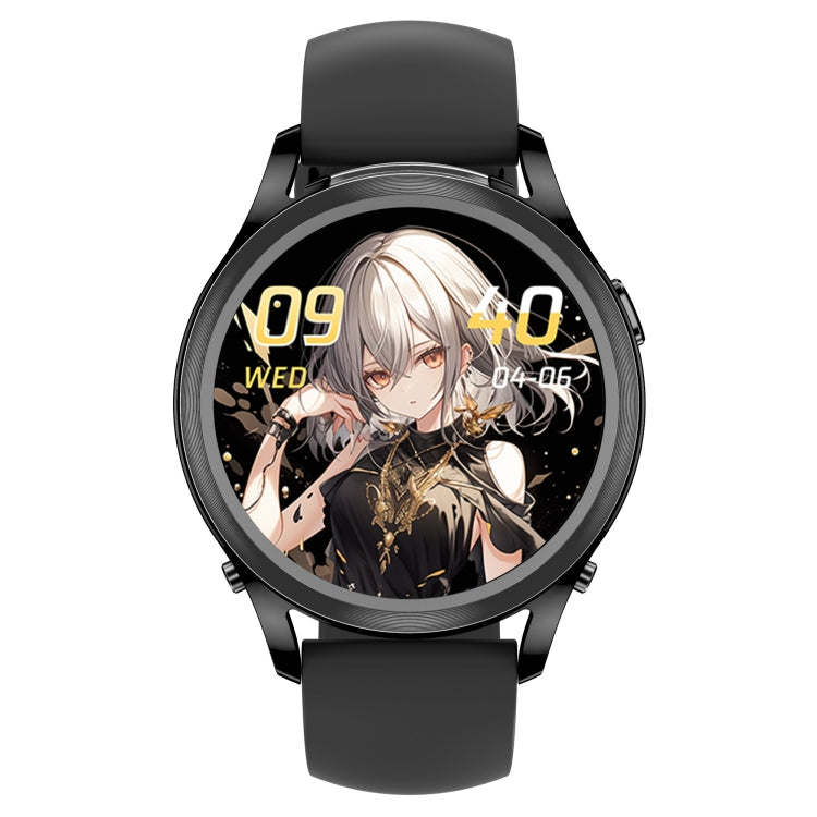X17 mini 1.27 inch IP67 Water-resistant 2 in 1 Bluetooth Earphone Smart Watch(Black)