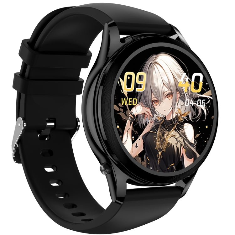 X17 mini 1.27 inch IP67 Water-resistant 2 in 1 Bluetooth Earphone Smart Watch(Black)