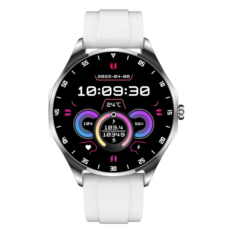 X20 1.43 inch IP67 Water-resistant 2 in 1 Bluetooth Earphone Smart Watch(White)
