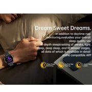 X20 1.43 inch IP67 Water-resistant 2 in 1 Bluetooth Earphone Smart Watch(Black)