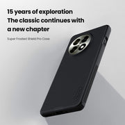For OnePlus Ace 5 / 13R NILLKIN Frosted Shield Pro PC + TPU Phone Case(Black)