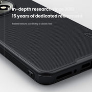 For OnePlus Ace 5 / 13R NILLKIN Frosted Shield Pro PC + TPU Phone Case(Black)