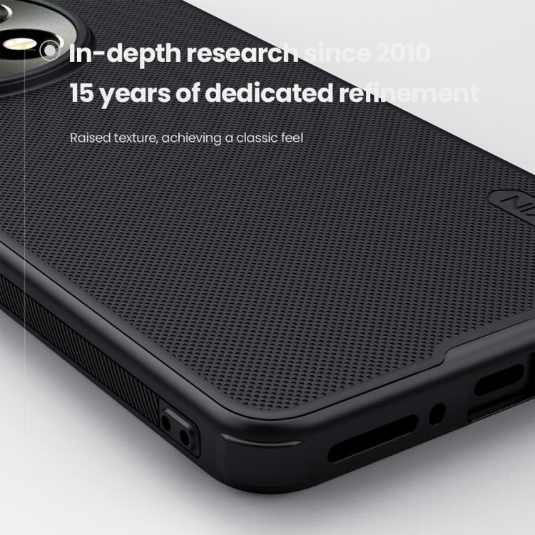 For OnePlus Ace 5 / 13R NILLKIN Frosted Shield Pro PC + TPU Phone Case(Black)