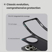 For OnePlus Ace 5 / 13R NILLKIN Frosted Shield Pro PC + TPU Phone Case(Black)