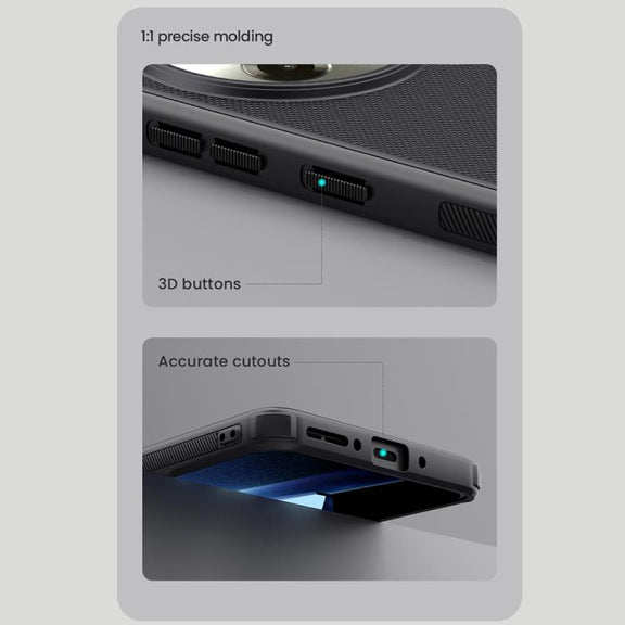For OnePlus Ace 5 / 13R NILLKIN Frosted Shield Pro PC + TPU Phone Case(Black)