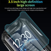 Q9-1 4G Elder Keypad Rugged Phone, 3.5 inch, 4500mAh, 21 Keys, SOS, FM, Network: 4G, Dual SIM(Black)