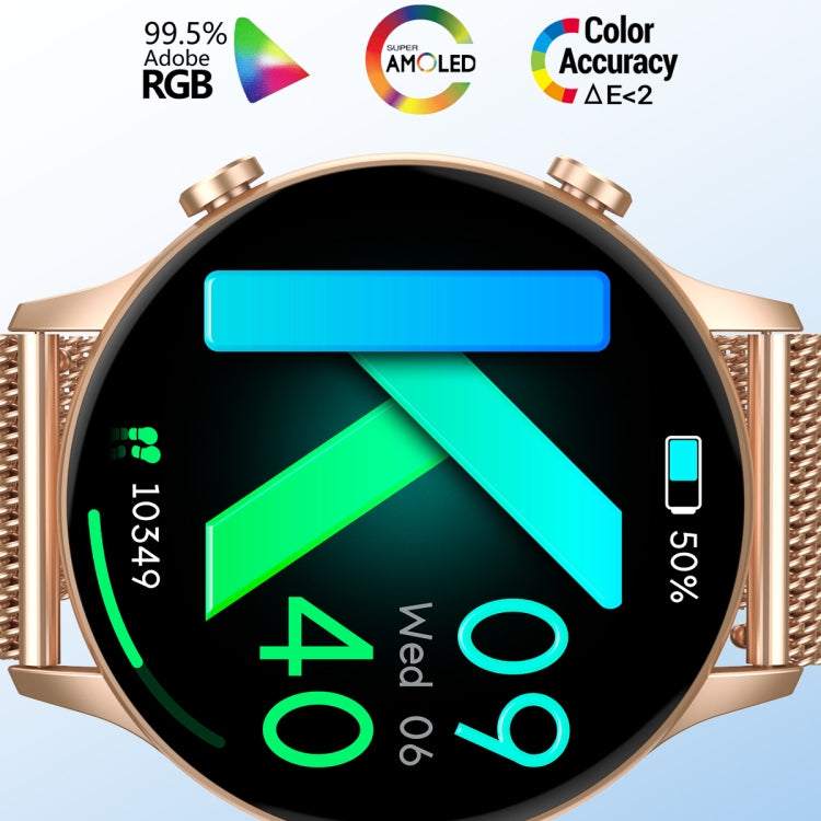CY19 1.32 inch AMOLED Screen Silicone Strap Smart Watch, Blood Oxygen/Blood Pressure/Heart Rate(Pink)