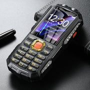 Q7+ 4G Elder Keypad Rugged Phone, 1.77 inch, 16800mAh, 21 Keys,  SOS, FM, Network: 4G, Dual SIM(Black)