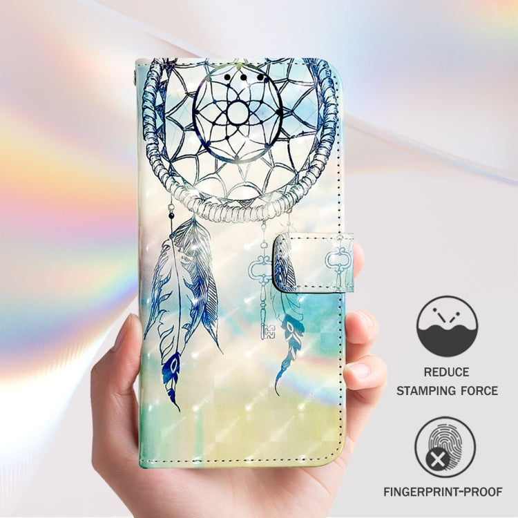For Doogee N55 Plus 3D Painting Horizontal Flip Leather Phone Case(Dream Wind Chimes)
