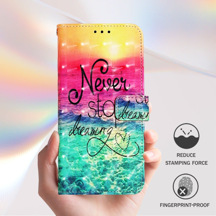 For Doogee N55 Plus 3D Painting Horizontal Flip Leather Phone Case(Chasing Dreams)